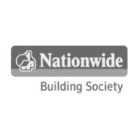 A black and white logo for the nationwide building society