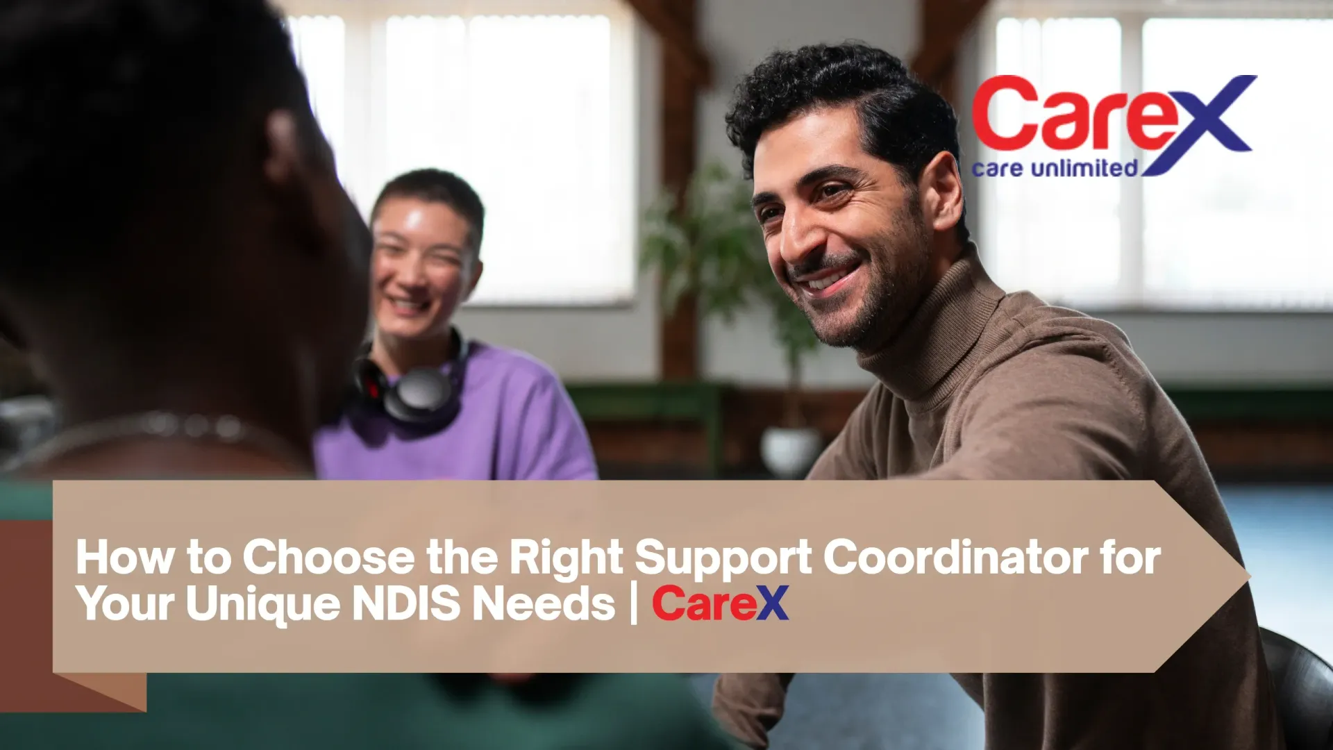NDIS Support Coordinator helping participant in Australia