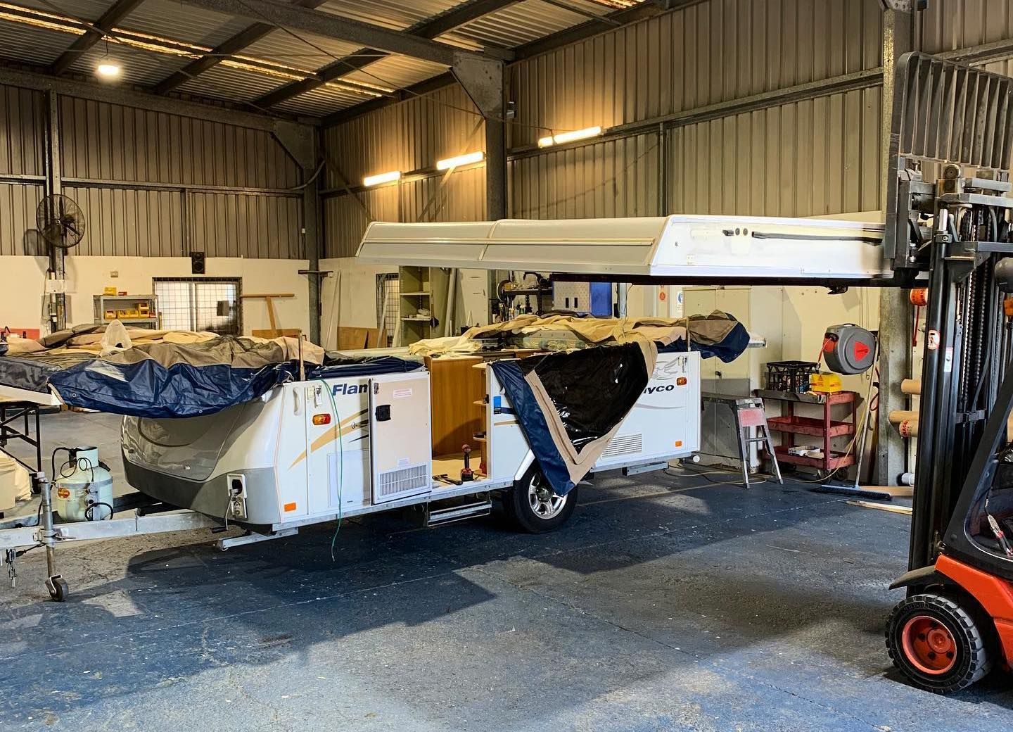 Caravan Hail Damage Gold Coast The Caravan Repair Company