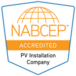 A nabcep accredited pv installation company logo