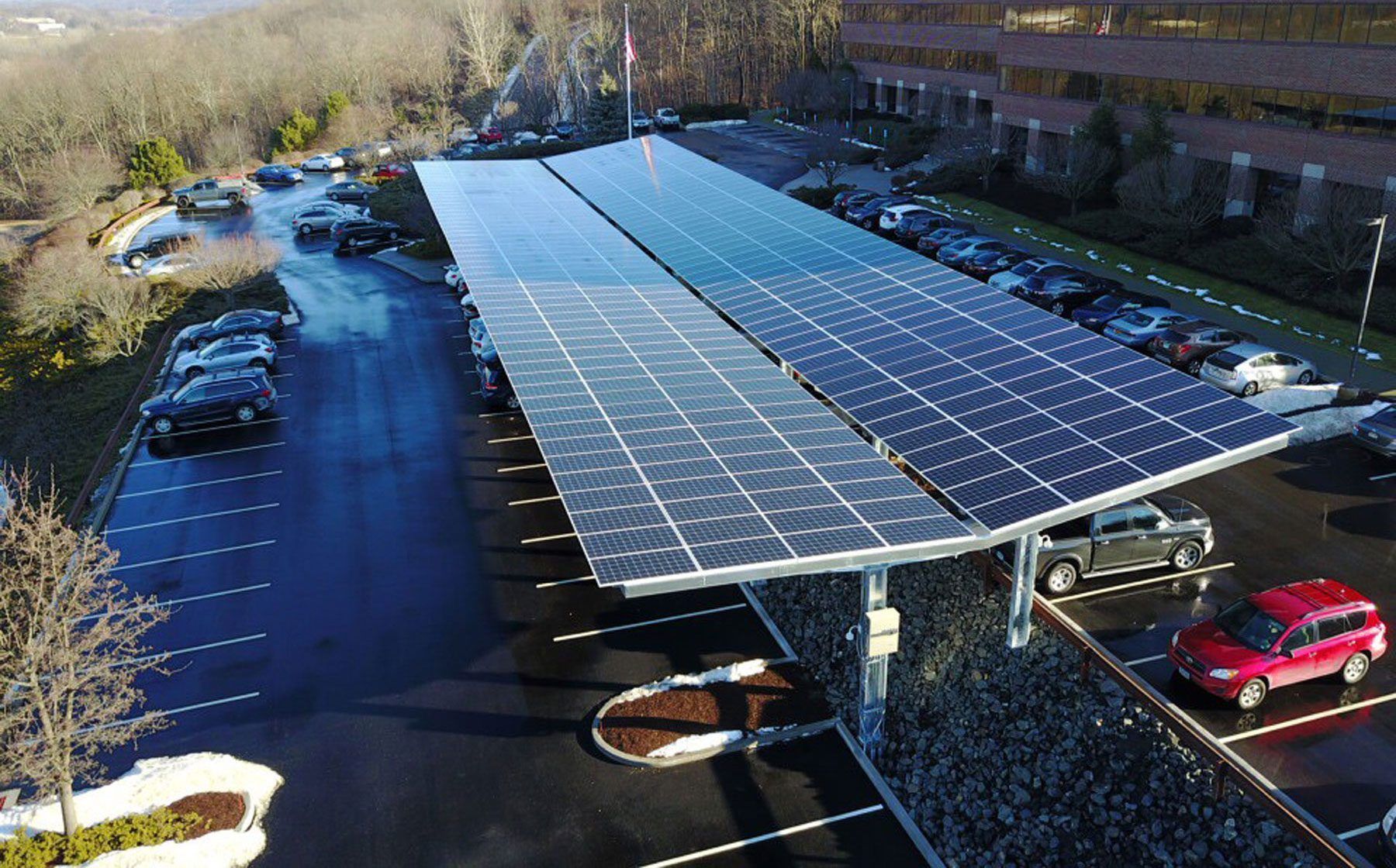 commercial solar carport