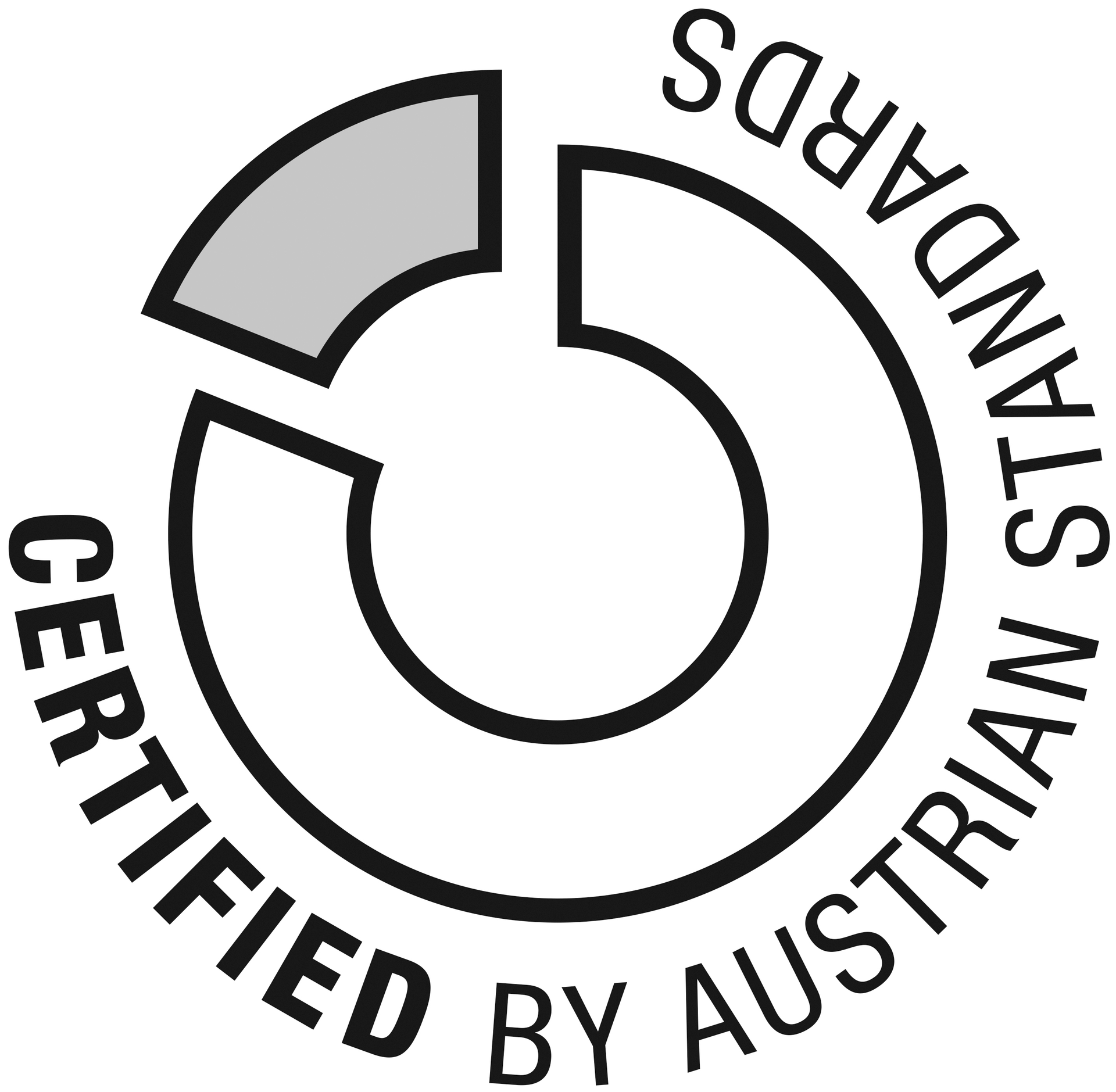 Certified by Austrian Standards Logo