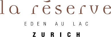 A logo for la reserve eden au lac zurich