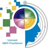 A logo for a licensed nbio practitioner