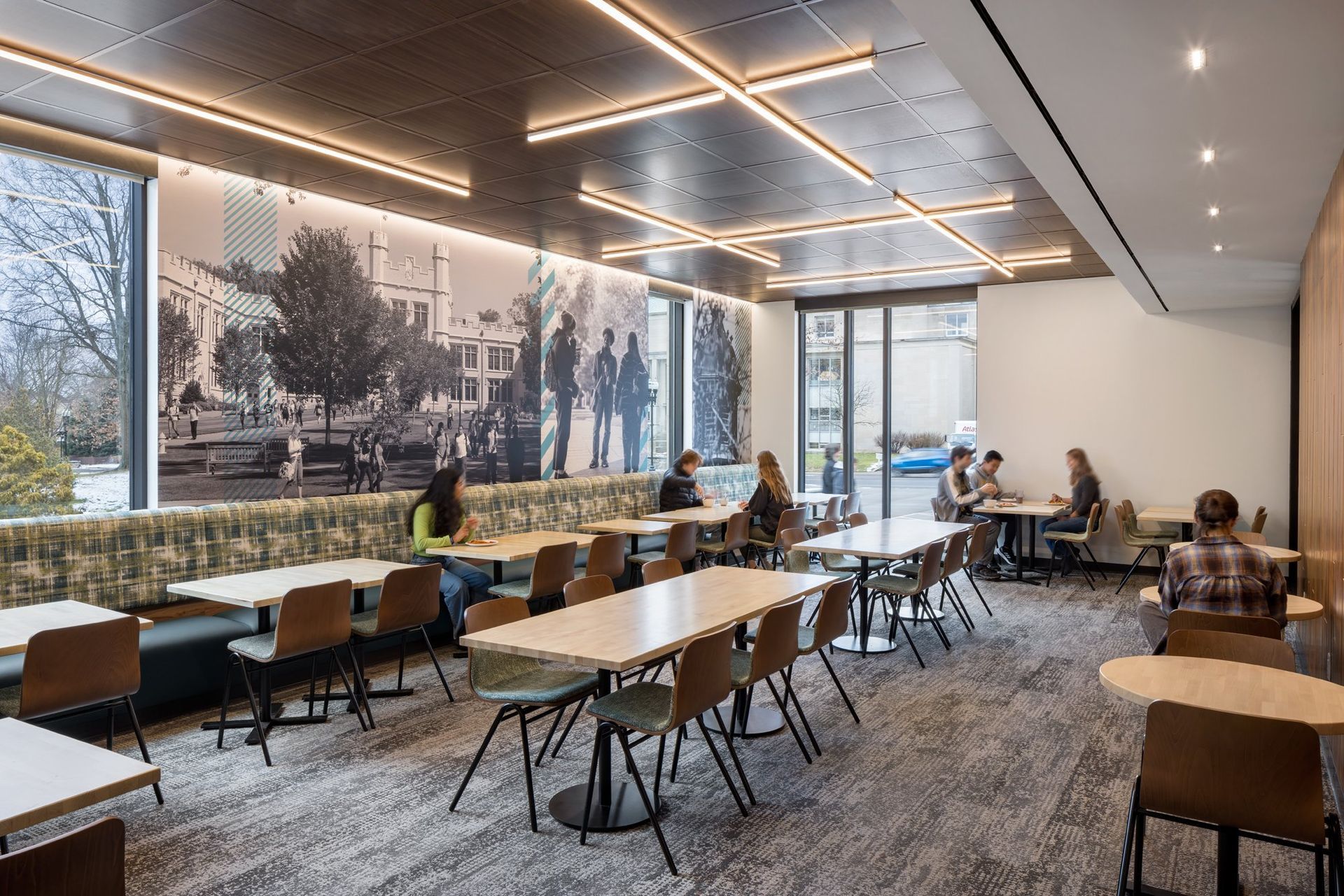 Empty Tables in a Restaurant | Wooster, OH | Bogner Construction Company