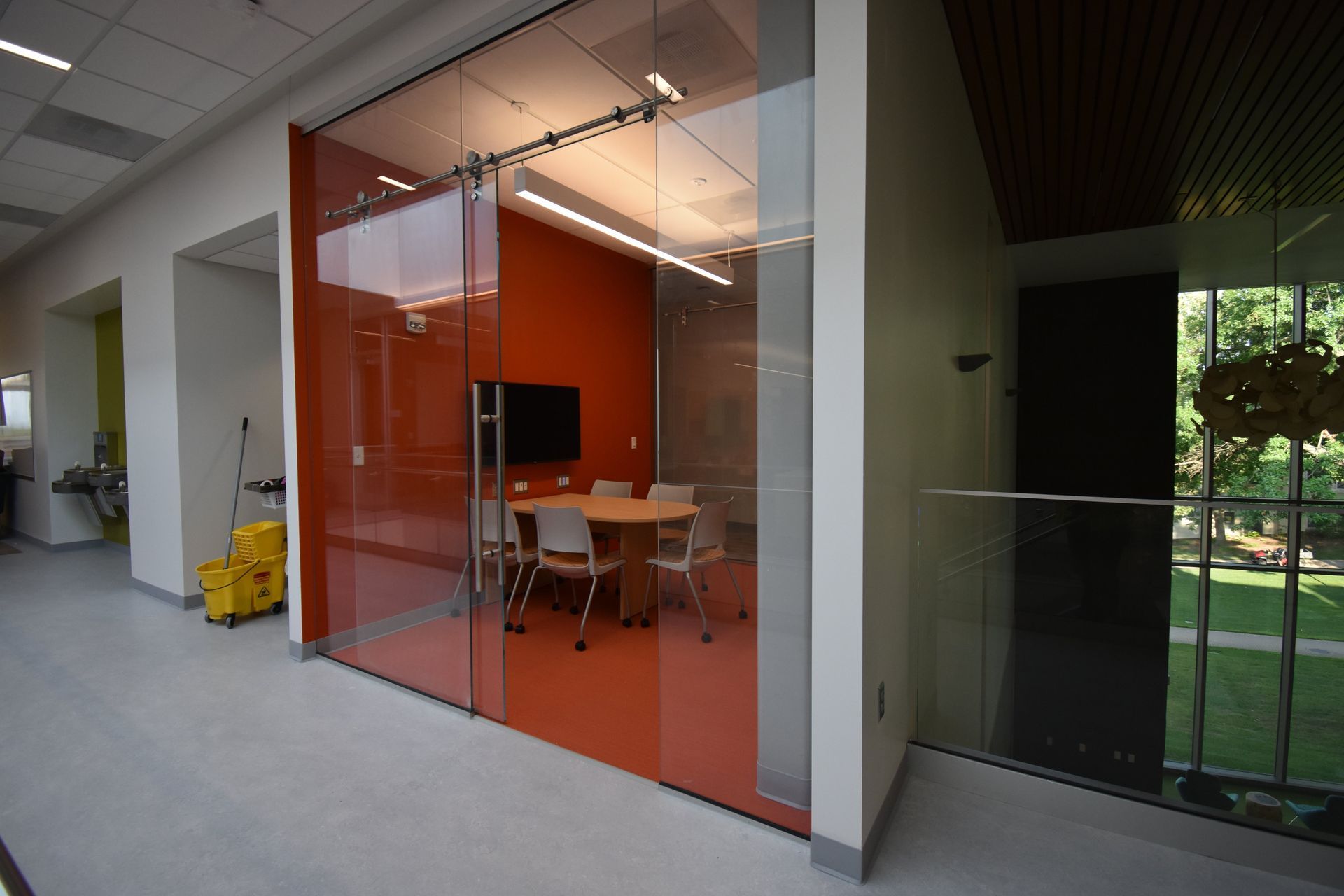 A Conference Room with a Table and Chairs in it | Wooster, OH | Bogner Construction Company