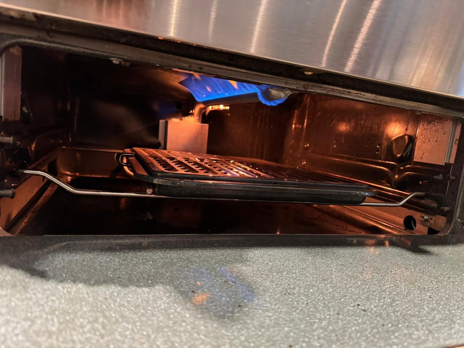 Gas oven testing for repair service in Victoria BC