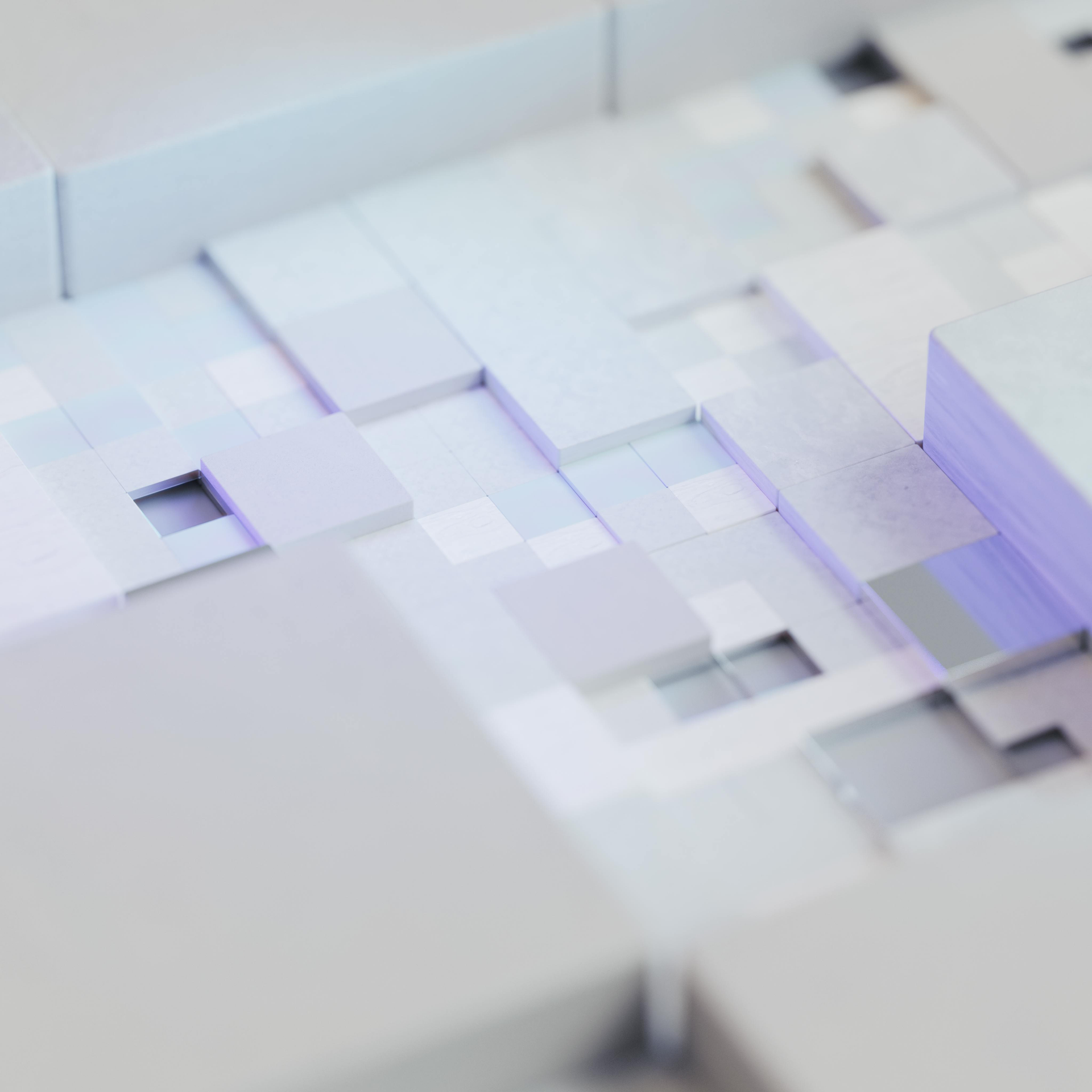 A close up of a stack of sticky notes on a table.