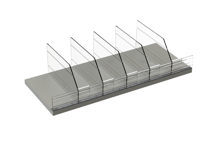 FlexiShelf inndelere