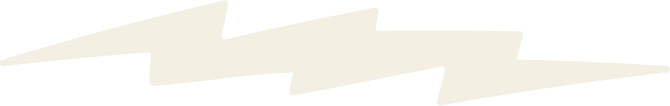 Abstract light beige zigzag banner on a white background.