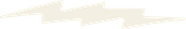 White zigzag lightning bolt on a pale beige background