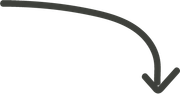 Curved dark arrow pointing down and to the right