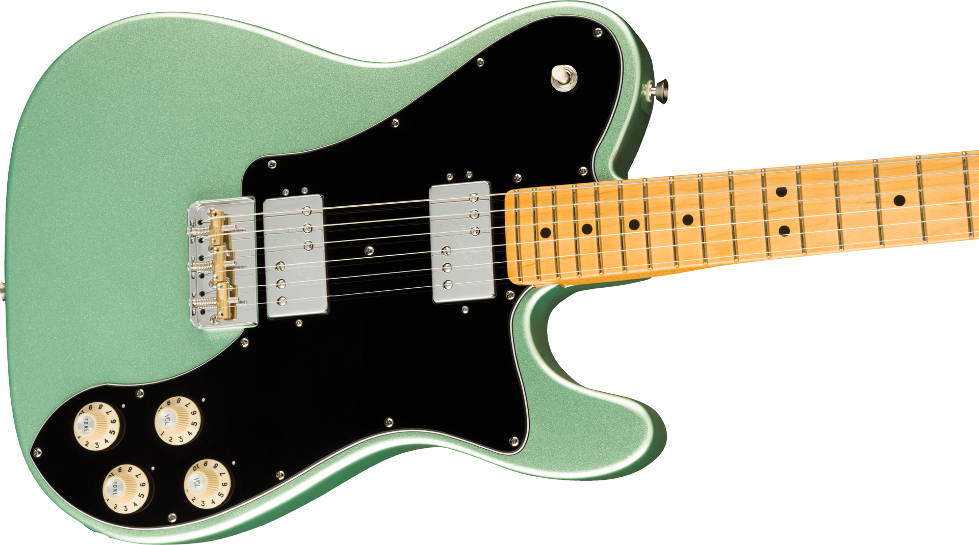 Fender American Professional II Telecaster Deluxe - Mystic Surf Green