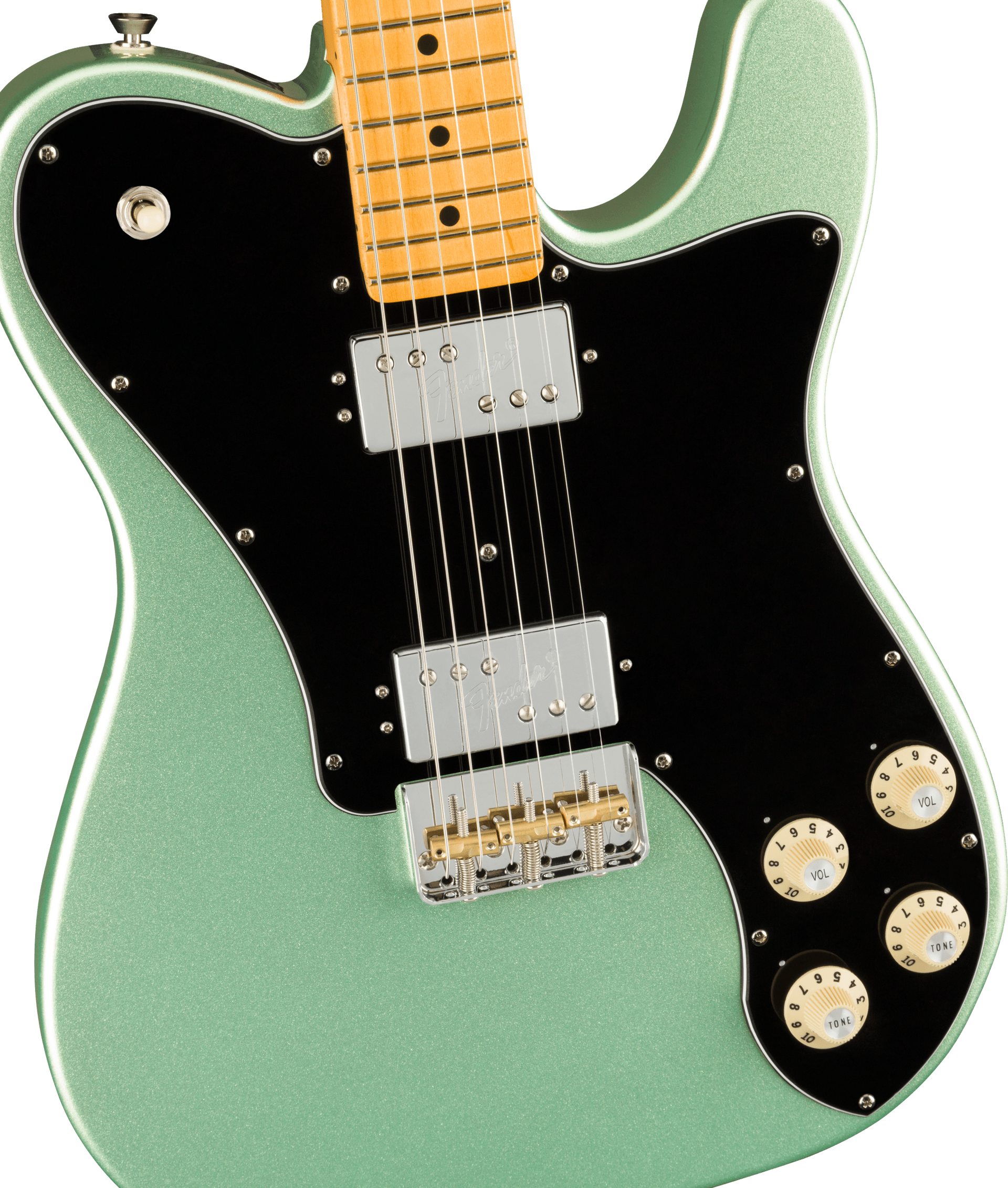 Fender American Professional II Telecaster Deluxe - Mystic Surf Green
