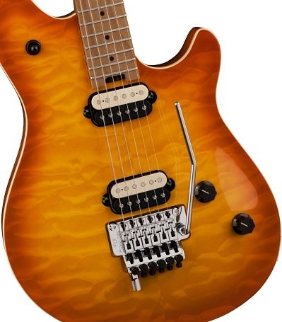 EVH Wolfgang® Special QM, Baked Maple Fingerboard - Solar