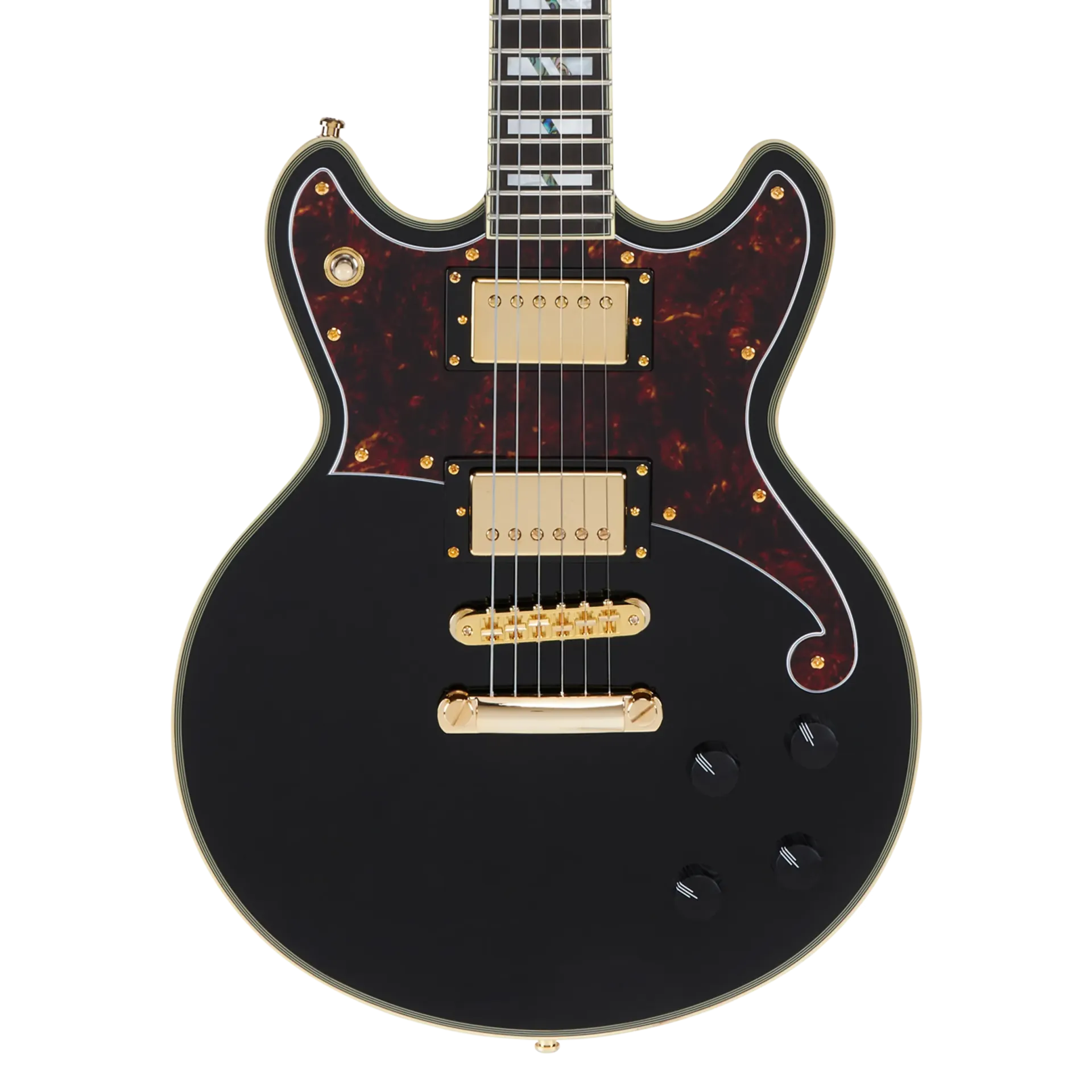 D'Angelico Deluxe Brighton - Solid Black