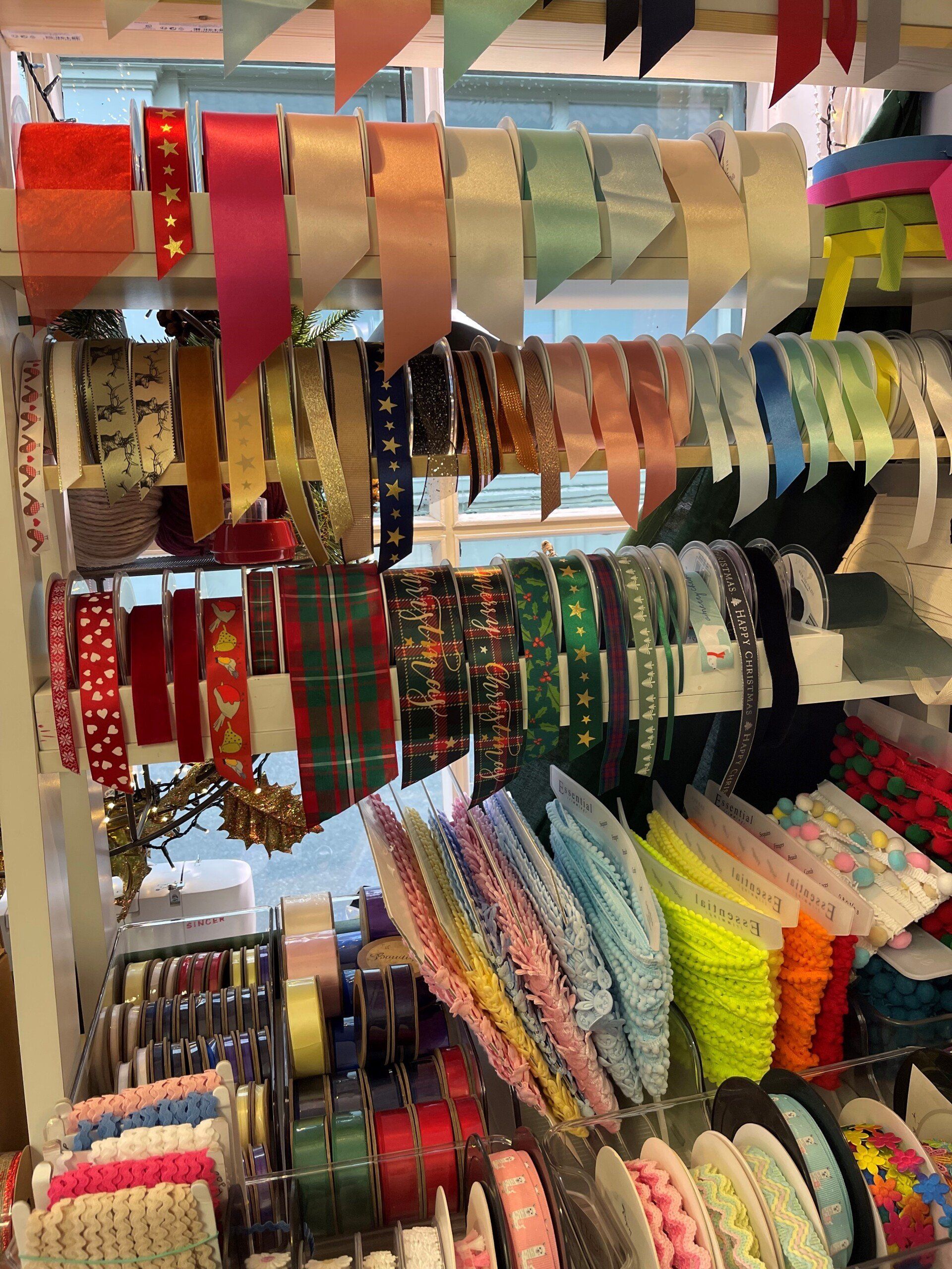 Christmas ribbons