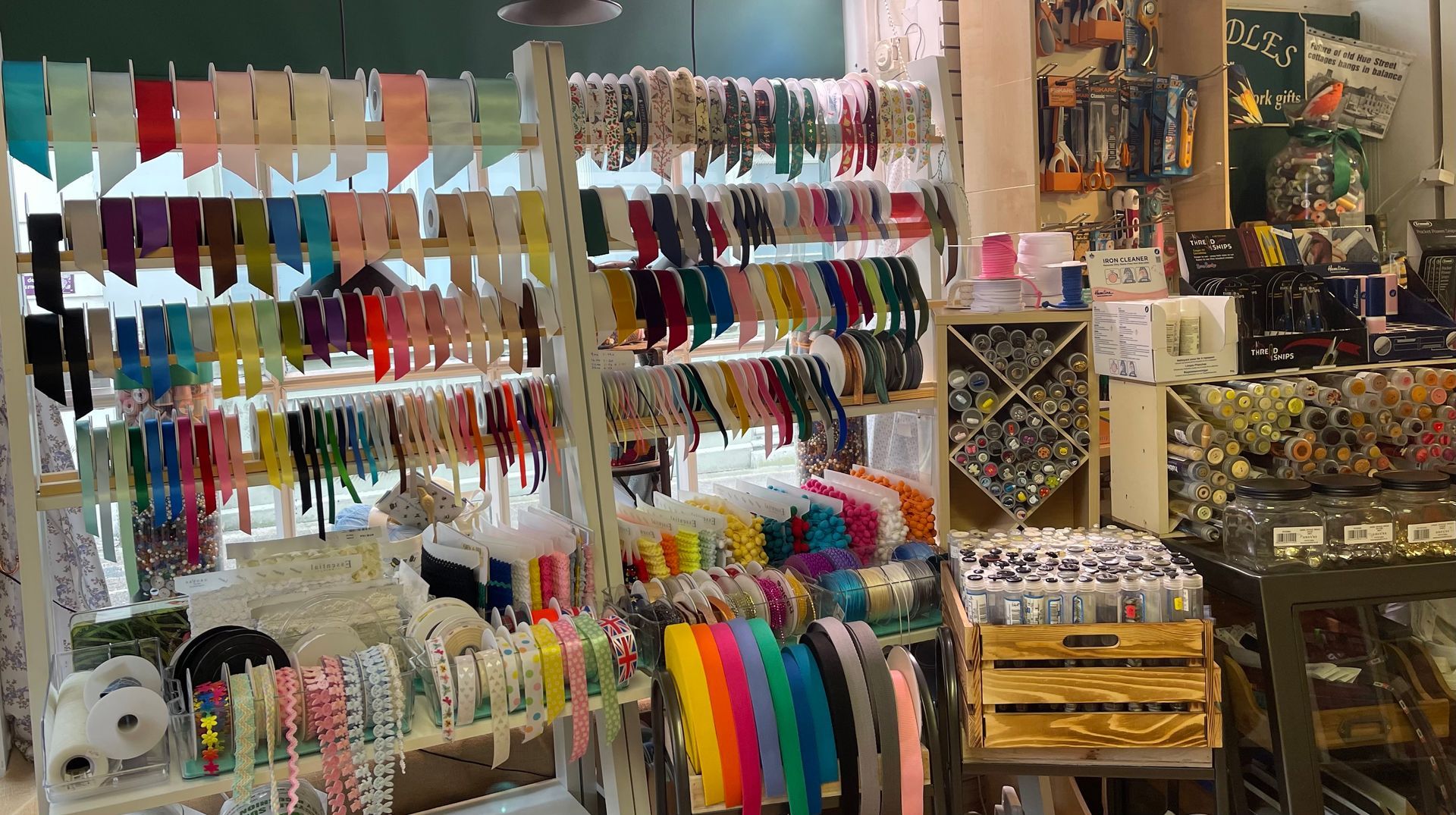 Our selection of Ribbons and Trims