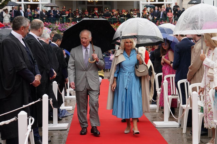 His Majesty King Charles II and Queen Camilla visiting Jersey