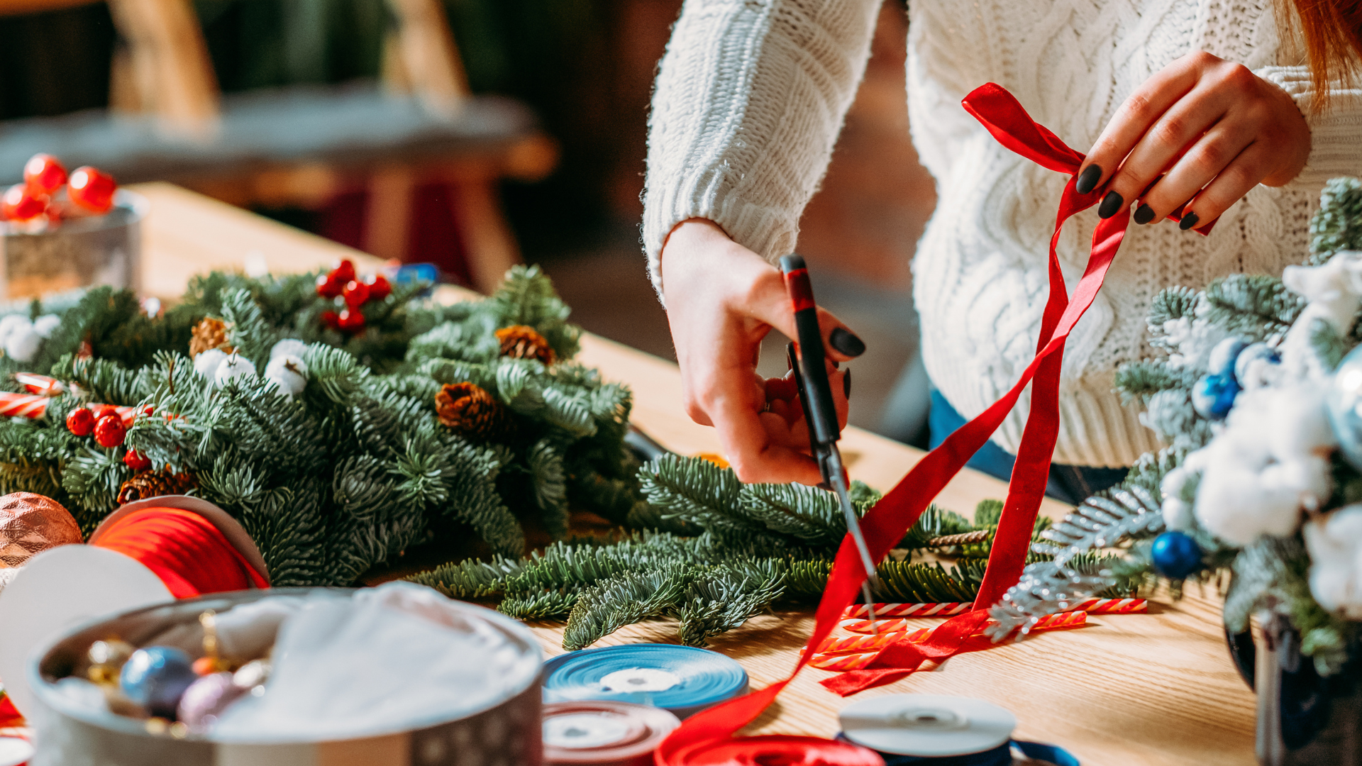 Christmas Crafting at Treadles