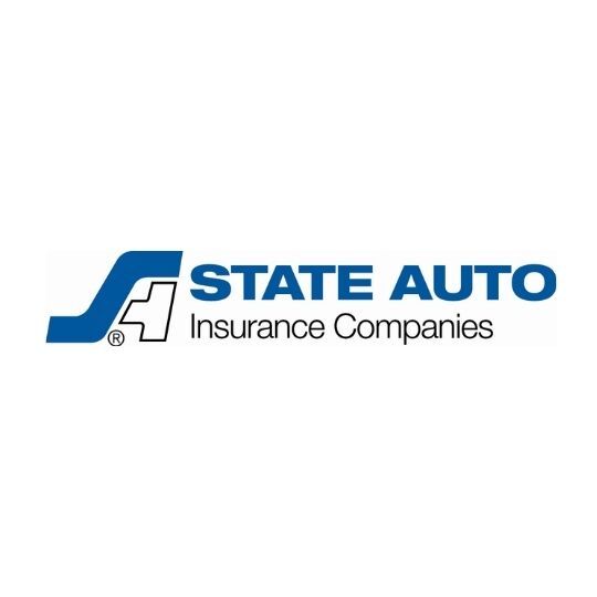 A state auto insurance company logo on a white background