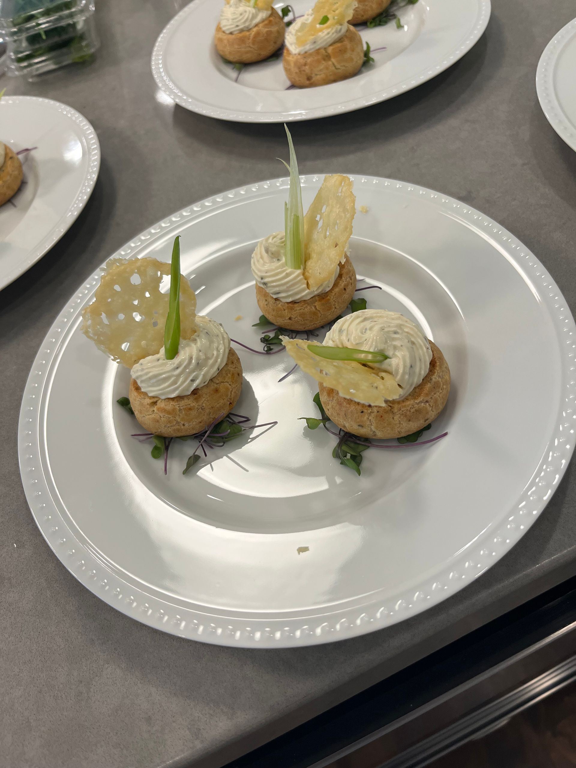 Savory French Gougeres