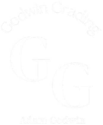 Faint white watermark-style logo with two large G letters and text reading &ldquo;Adam Gohm&rdquo; and &ldquo;Coach and Credible&rdquo;