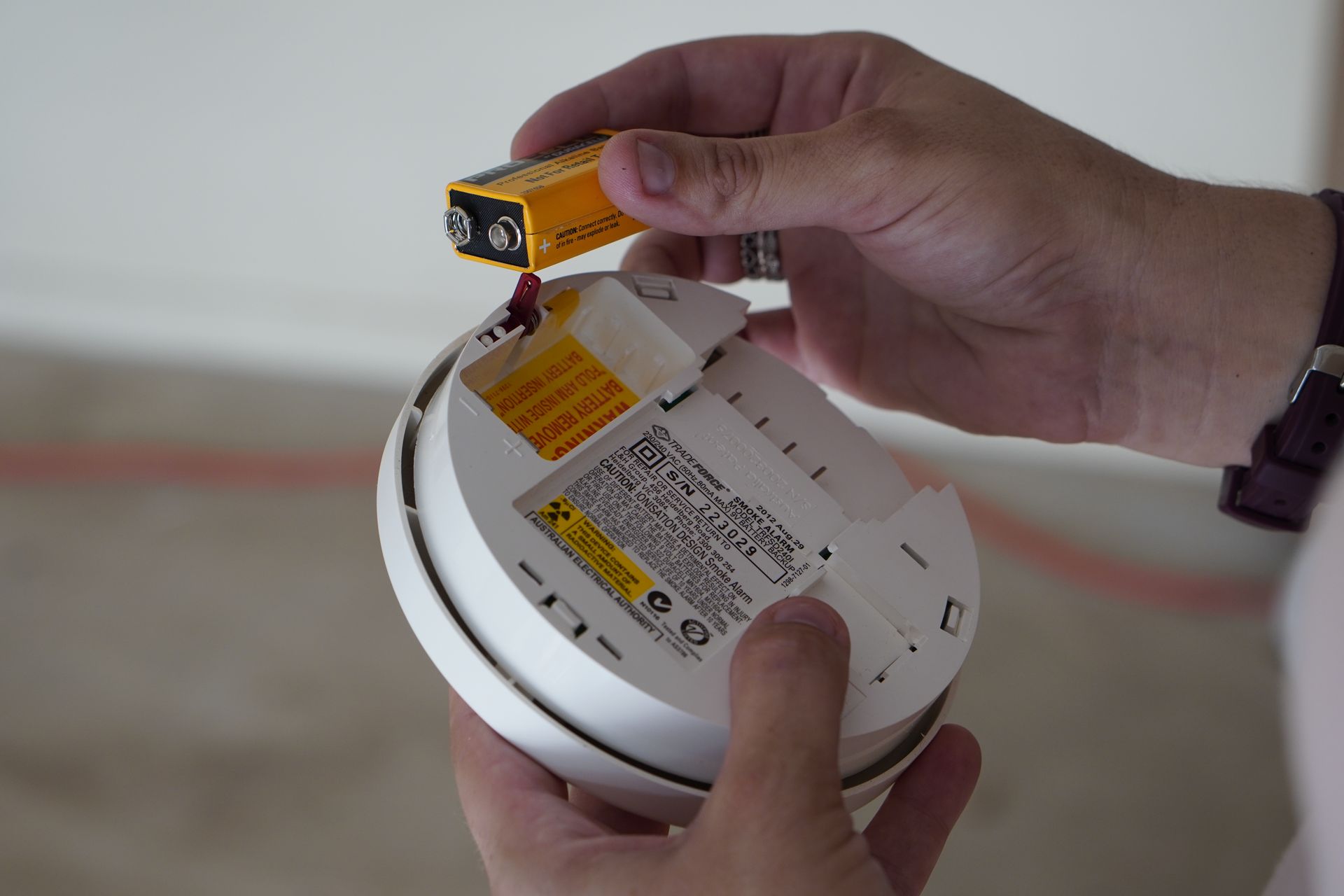 Routine Smoke Alarm Installation for Whole House in Sunshine Coast QLD