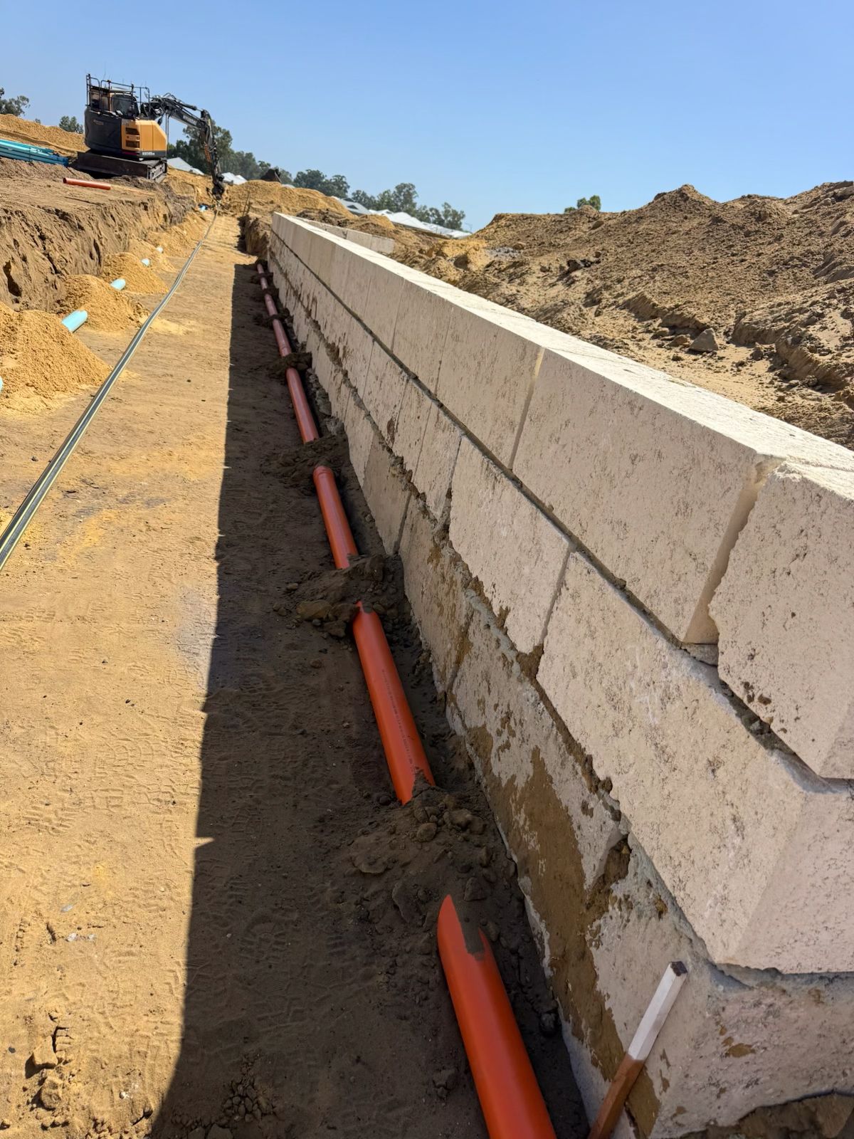 Sewer installation