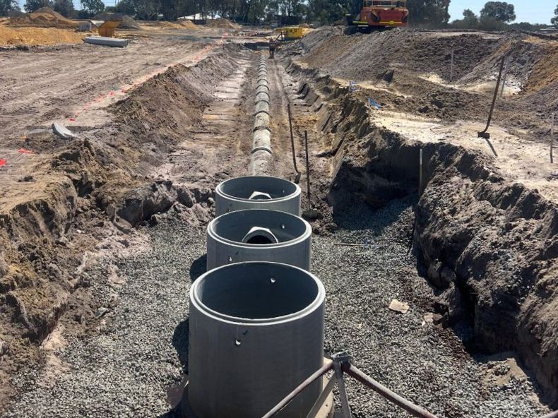 Pipe laying