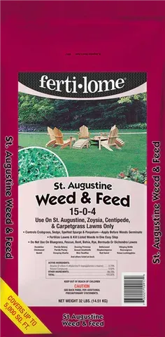 Fertilome St. Augustine Weed & Feed