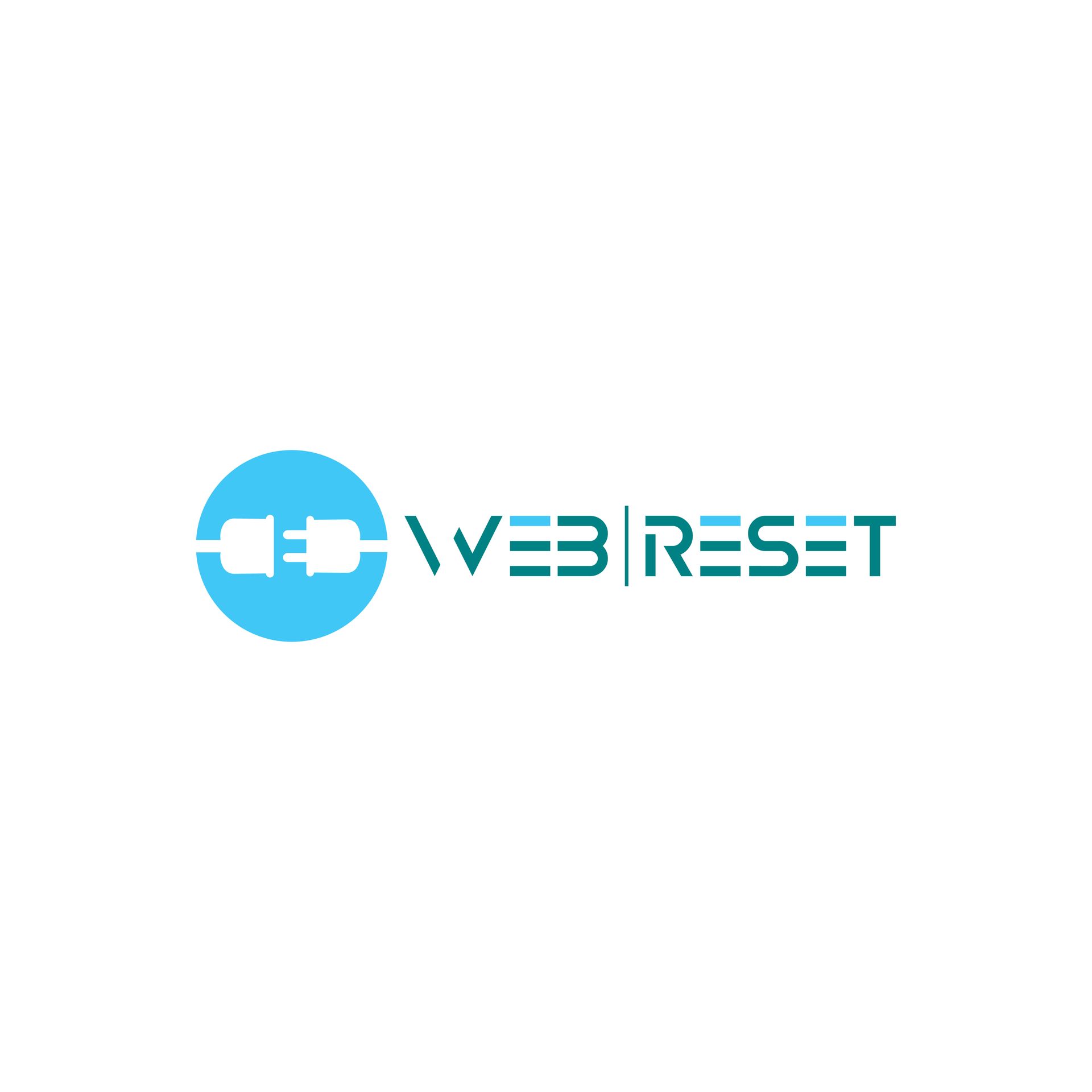 een logo voor een bedrijf genaamd webreset