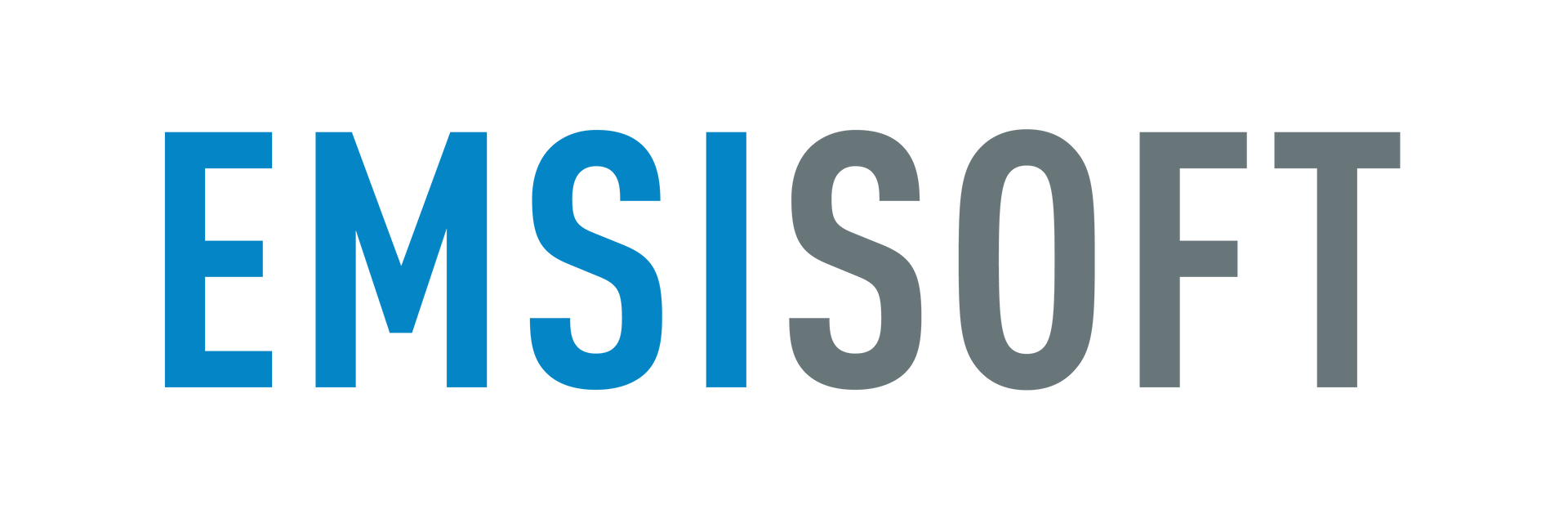 Het Emsisoft-logo, met het woord
