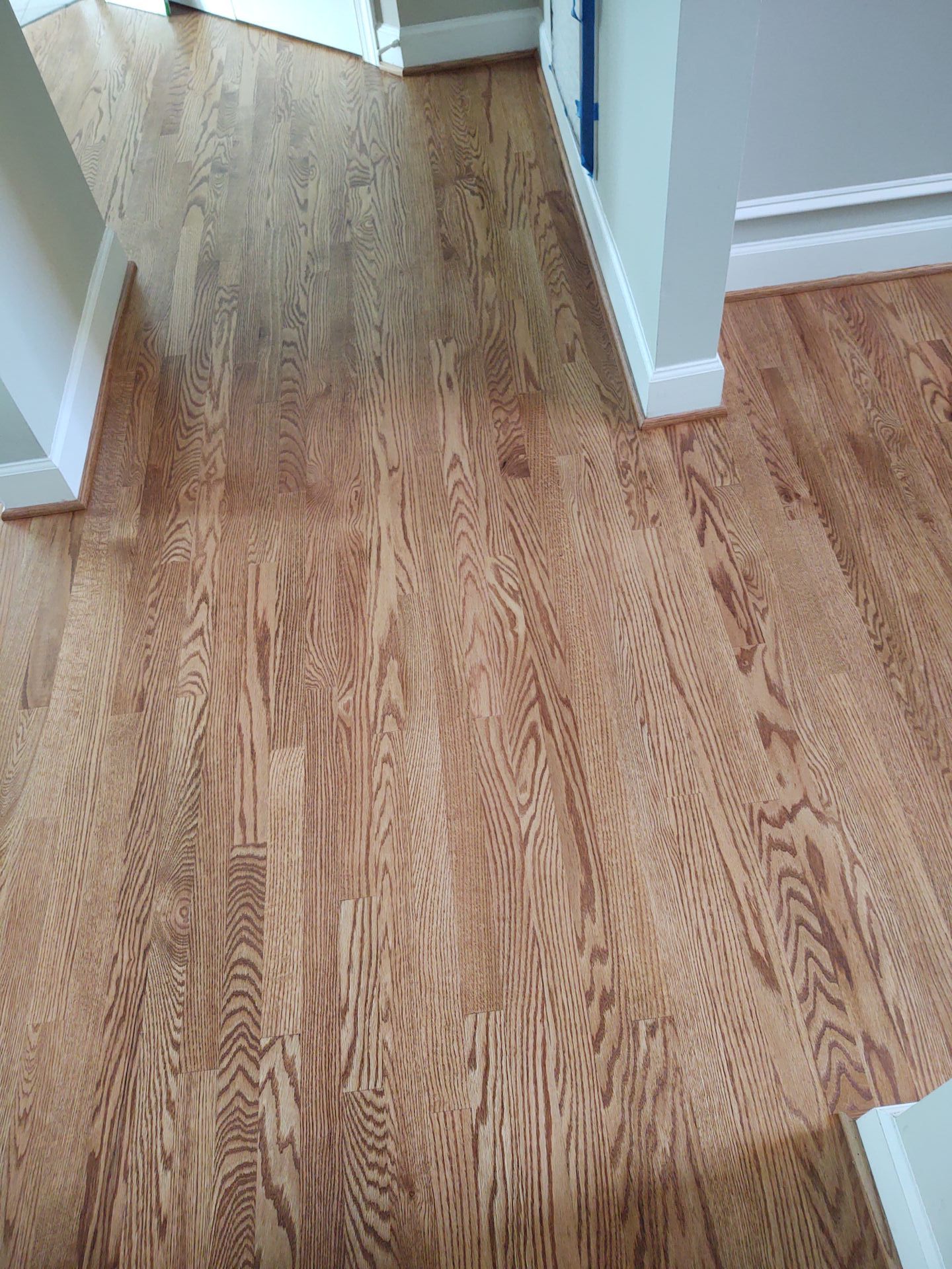 passage way hardwood floors