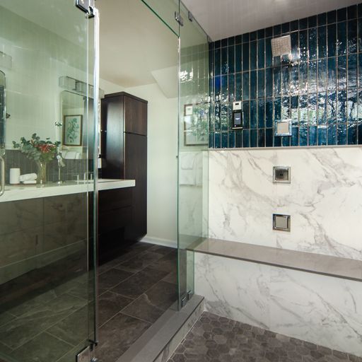 bathroom remodel shower window