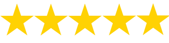Five gold stars in a row.