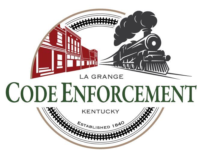A logo for la grange code enforcement kentucky