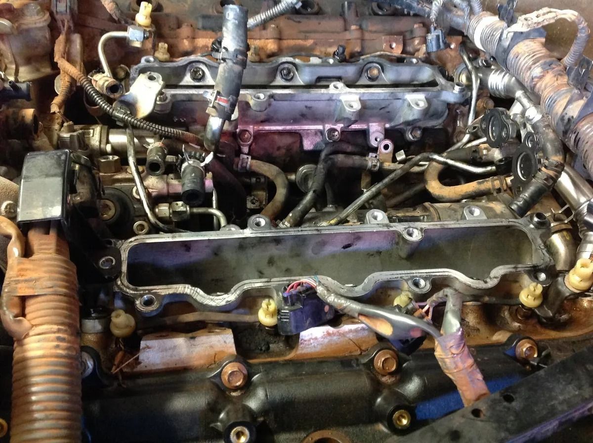 A Partially Disassembled Engine, Revealing Internal Components — Mt Isa Four Wheel Drive Services in Mount Isa City, QLD