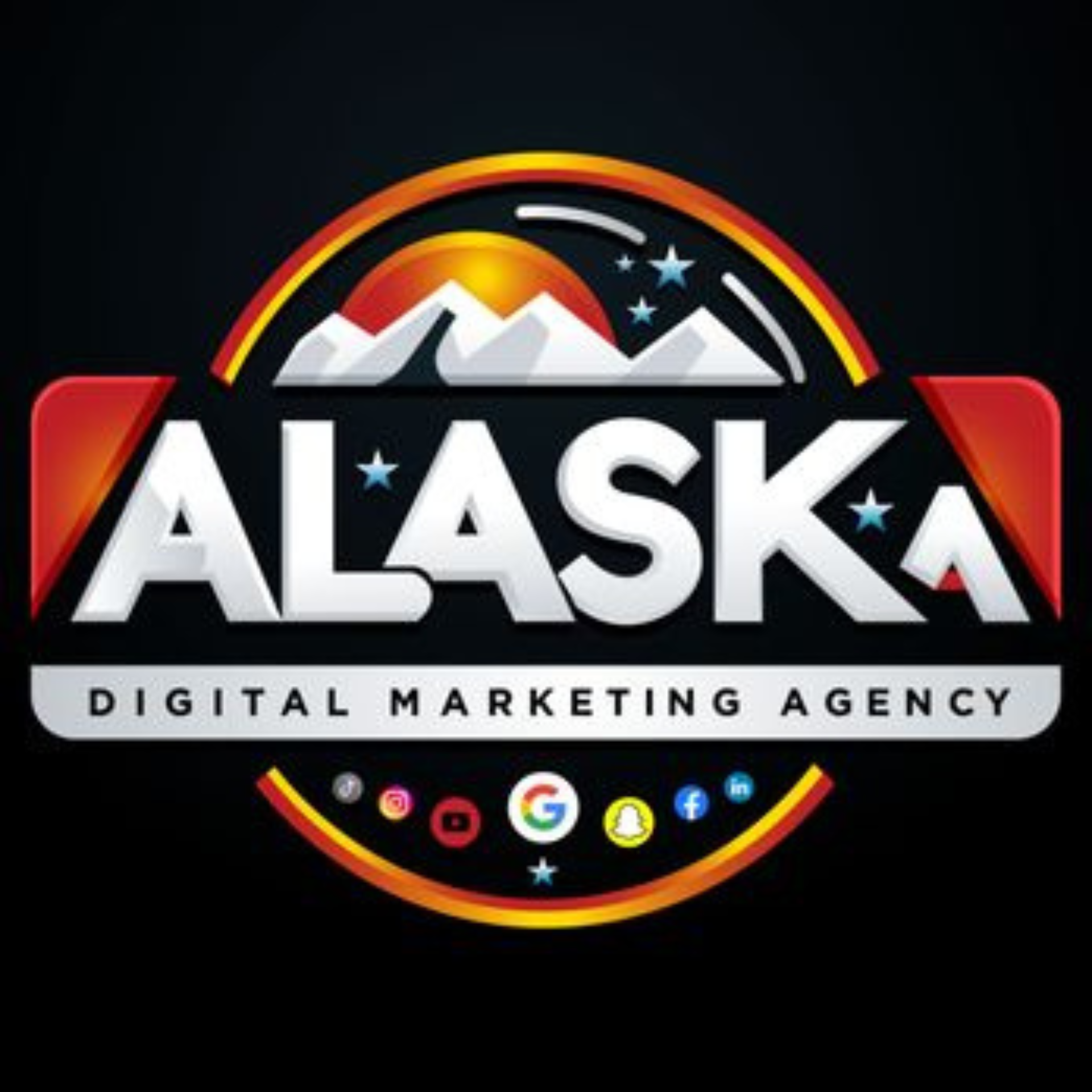 Home A logo for alaska digital marketing agency