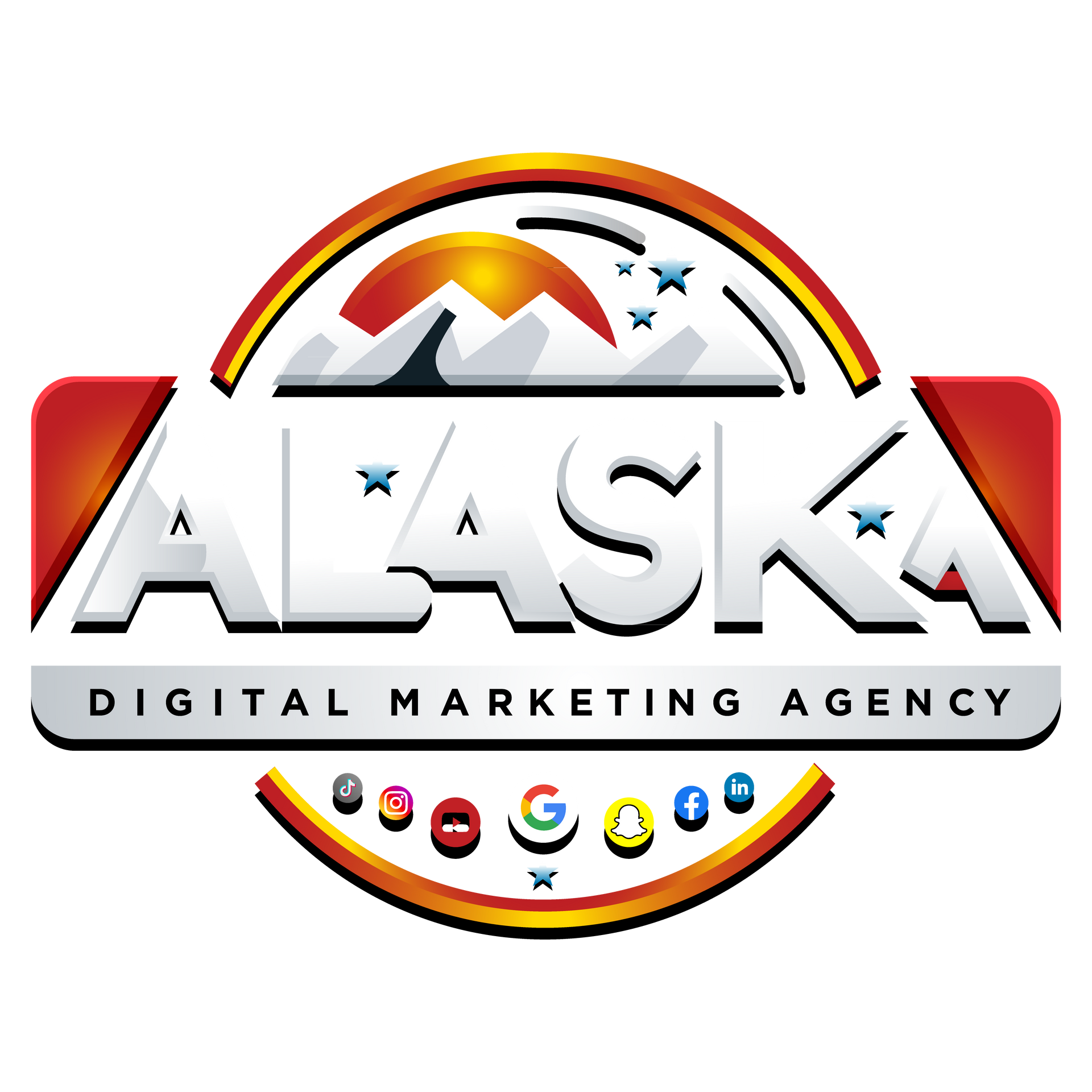 Home A logo for alaska digital marketing agency