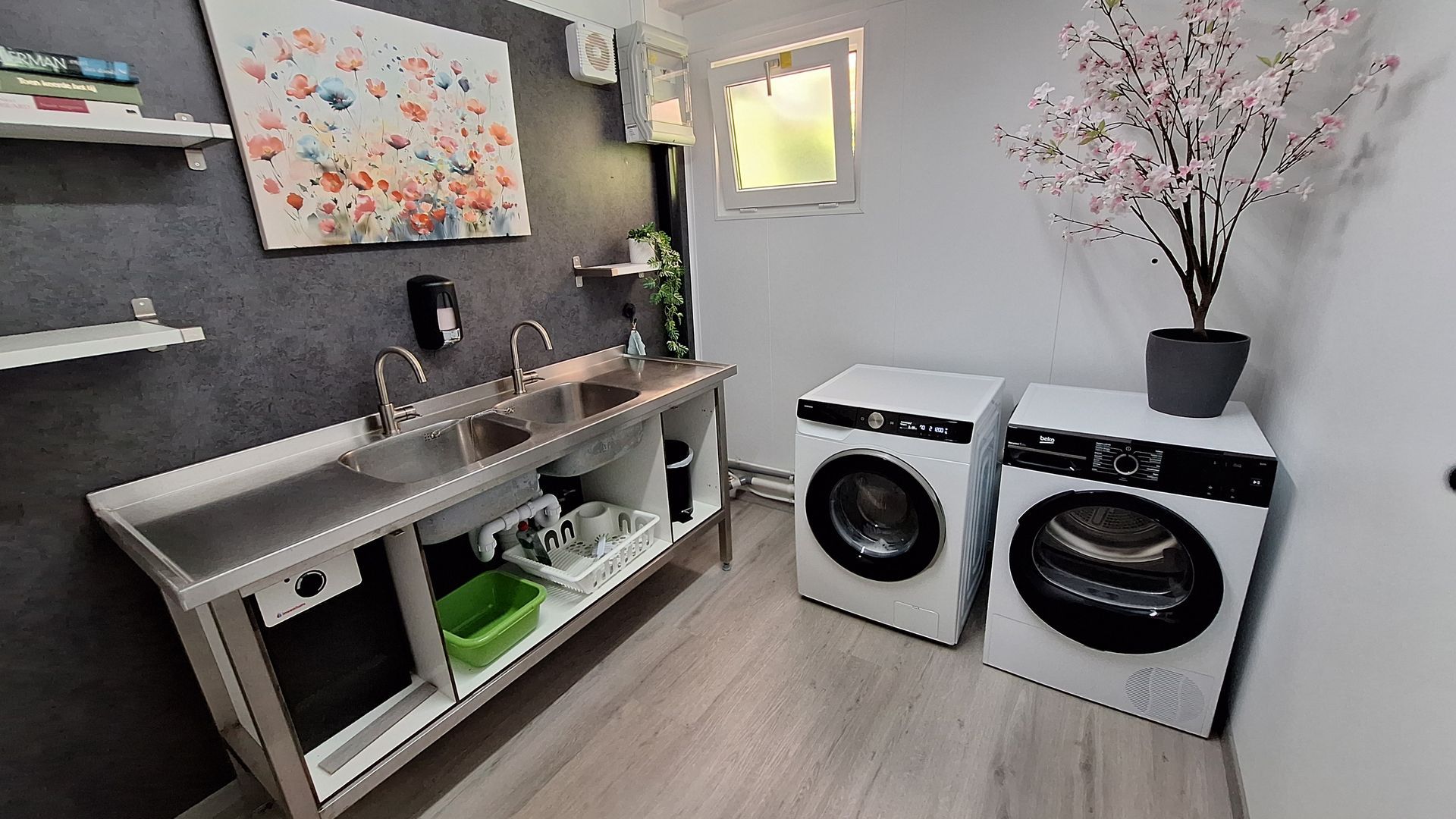 Wassen en/of drogen