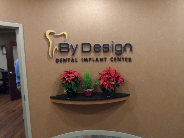 Wall sign for 