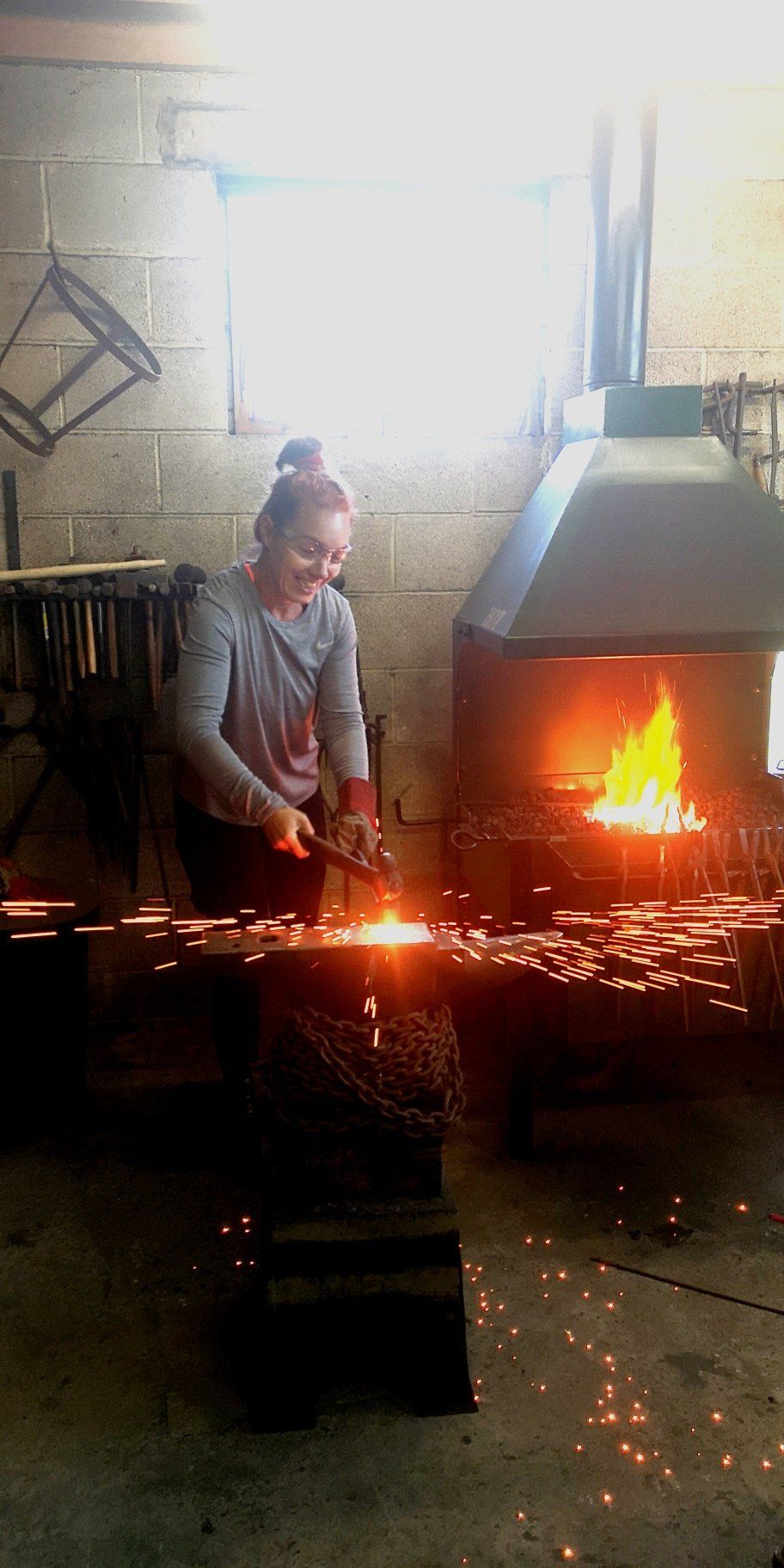 blacksmith student