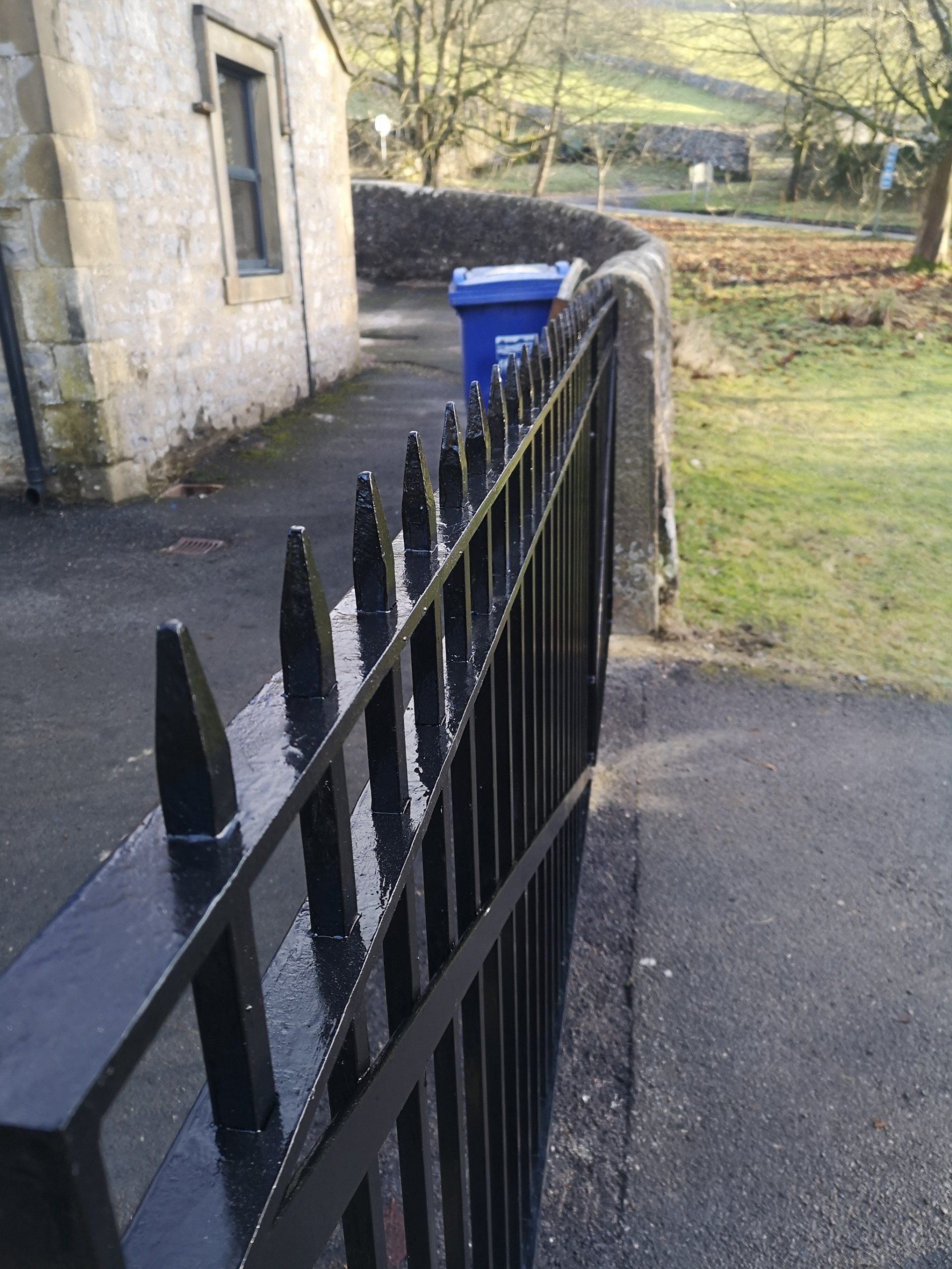 metal fence