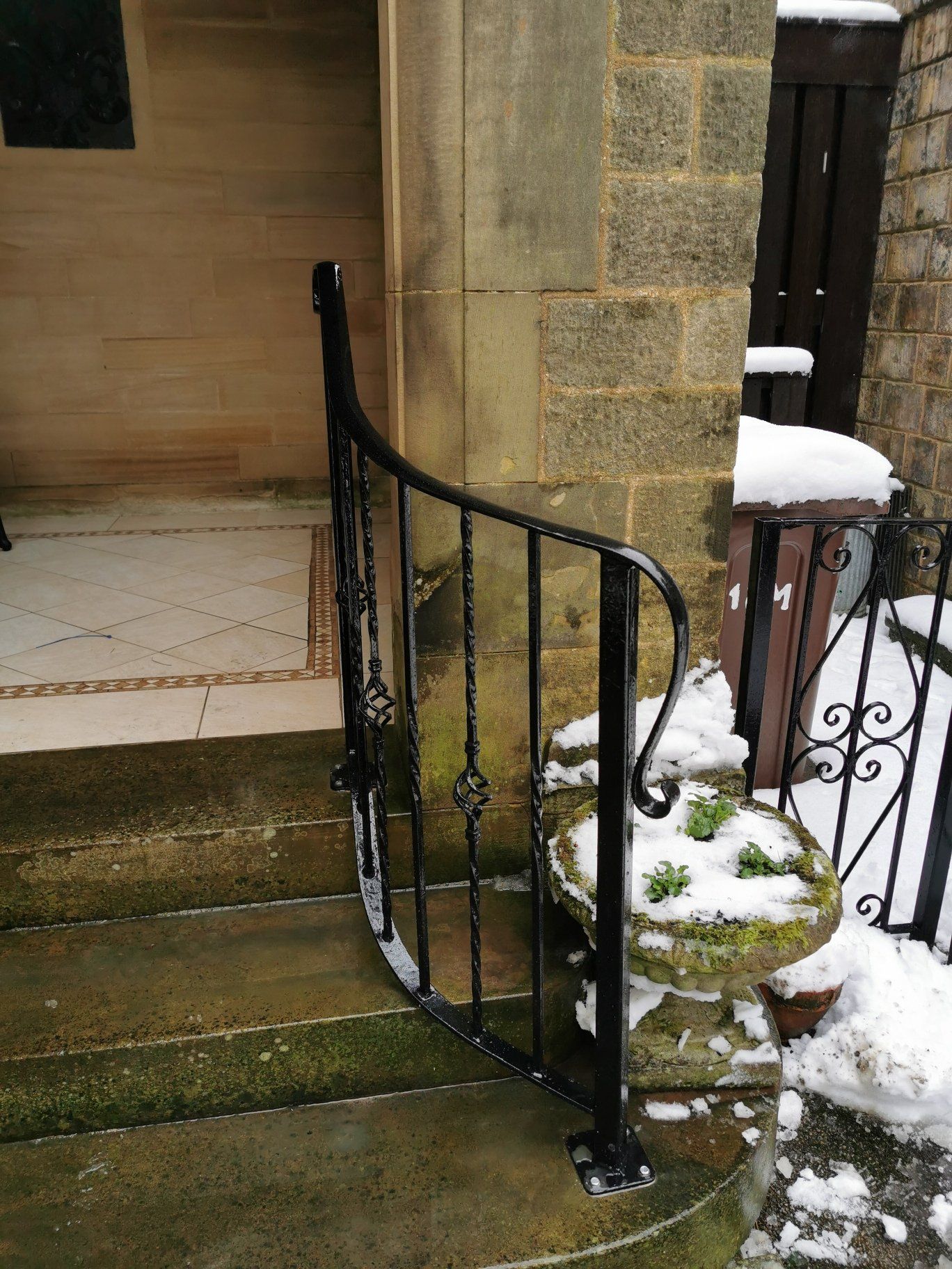 metal railings