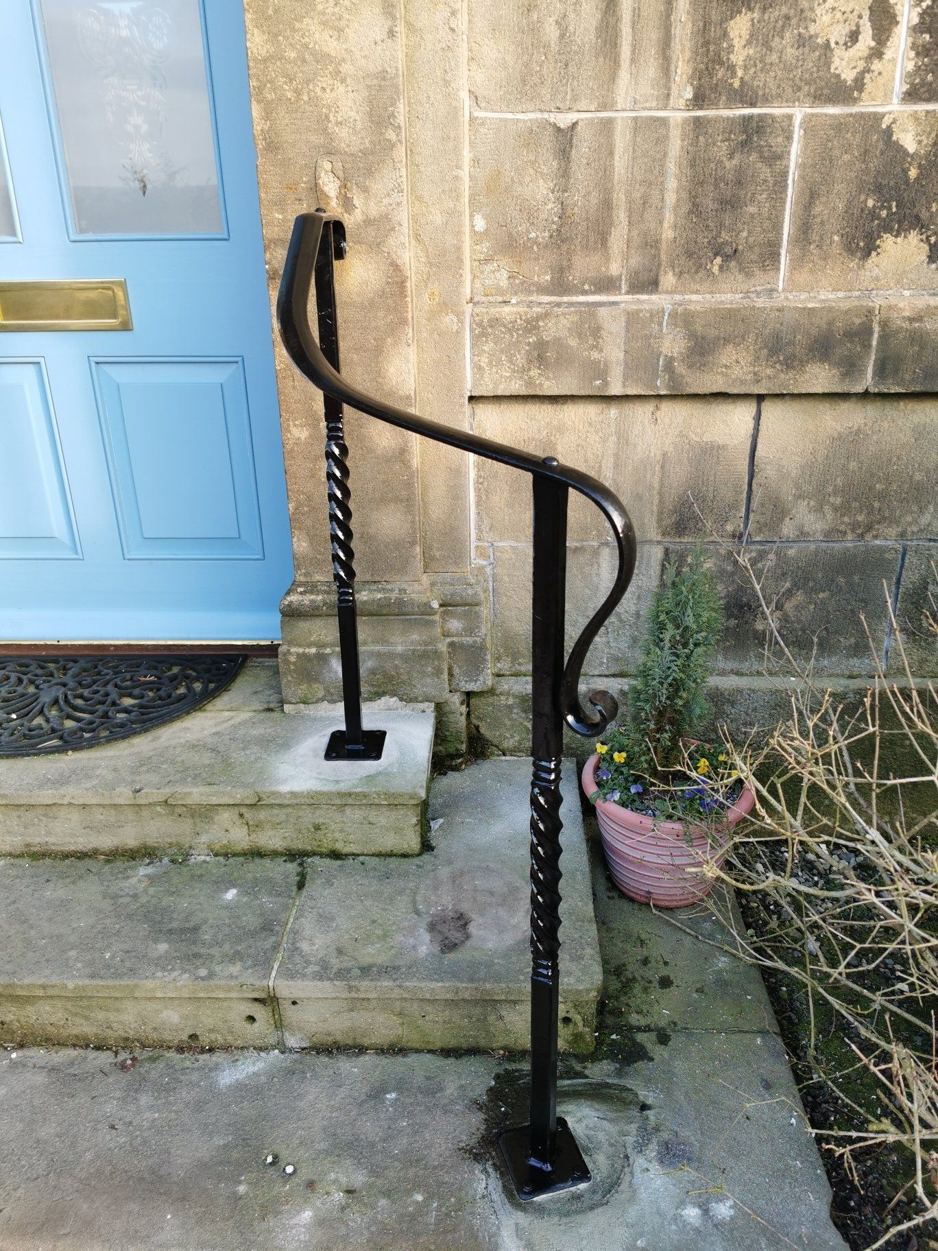 metal railings