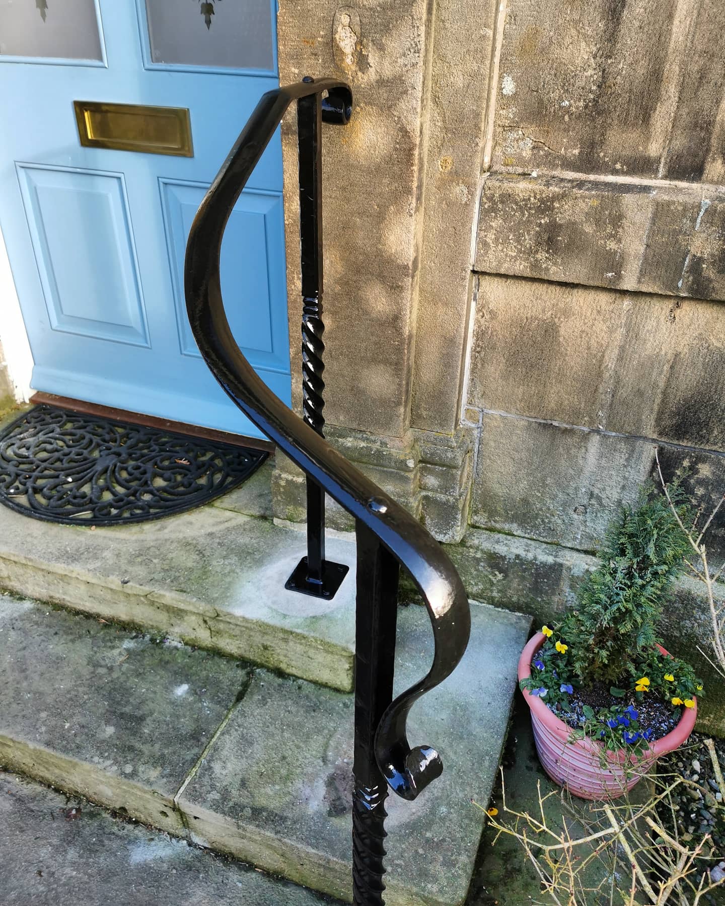 metal railings