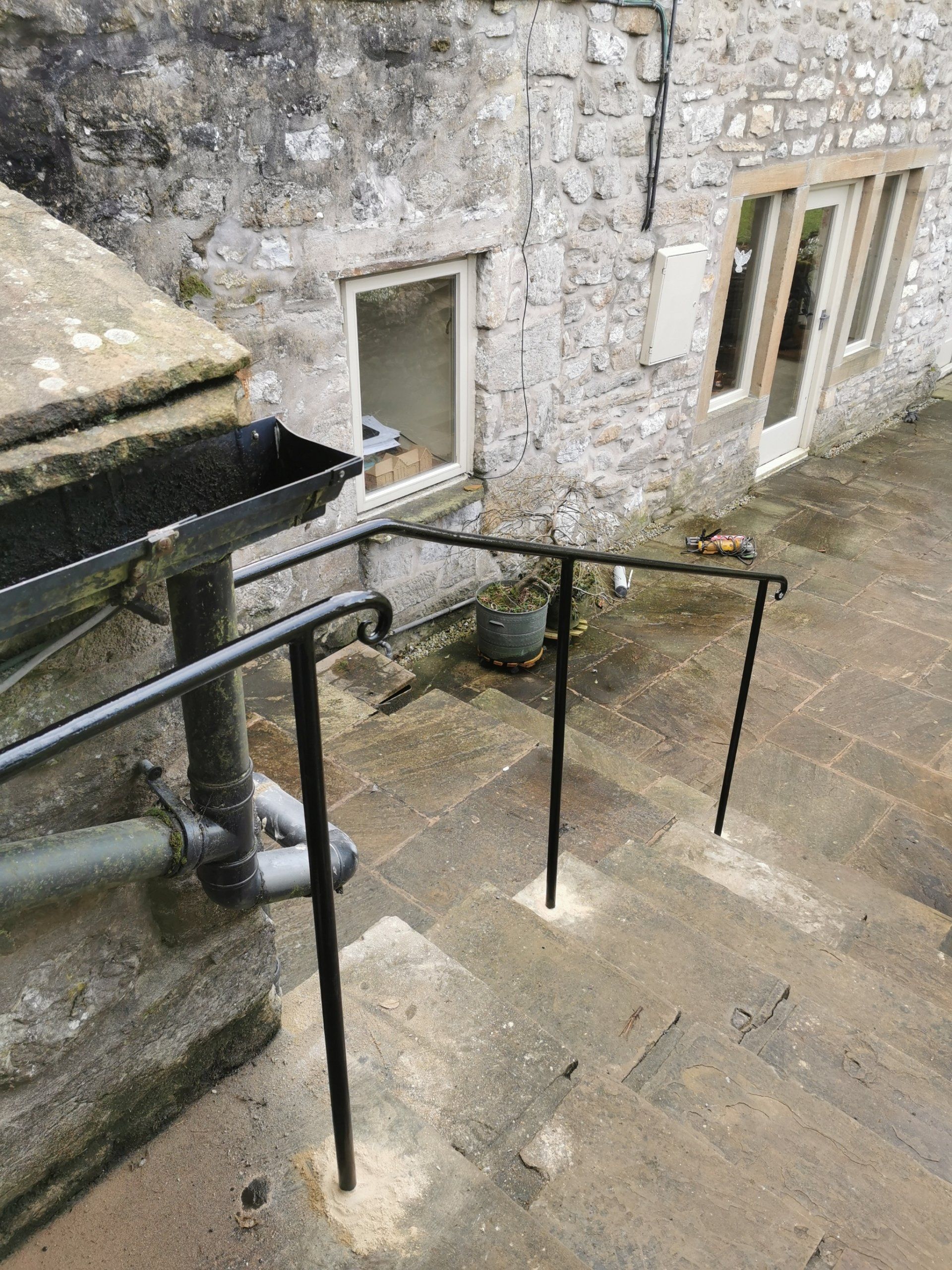 metal railings