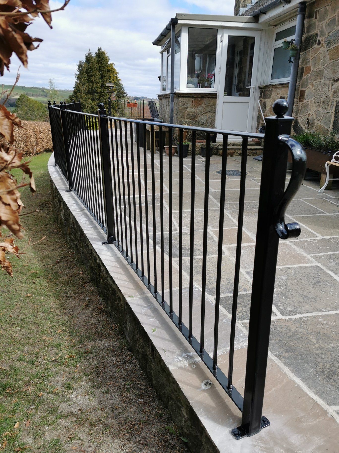 metal fence