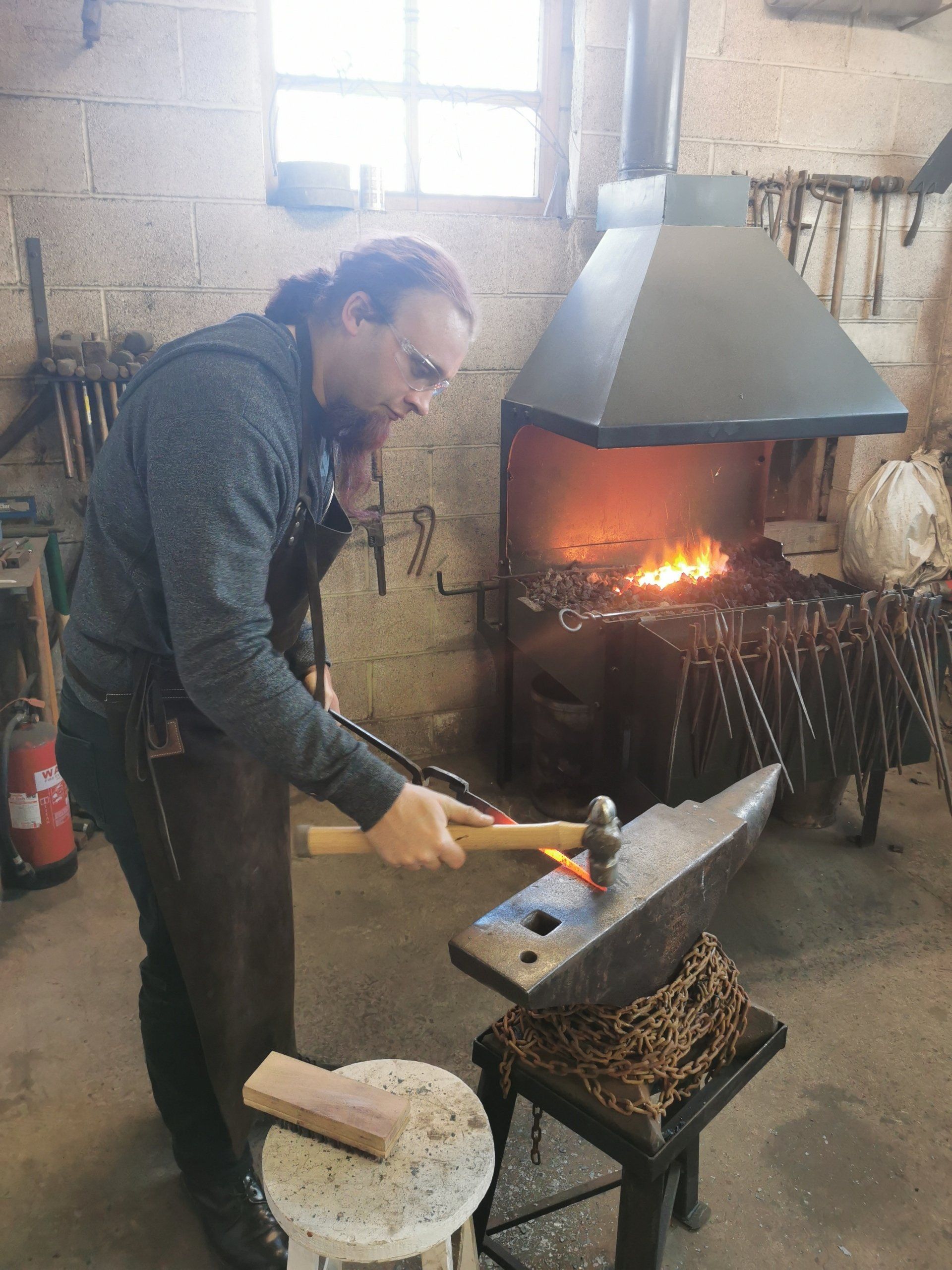 blacksmith student